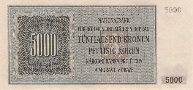 5000 Kronen 1944 A
